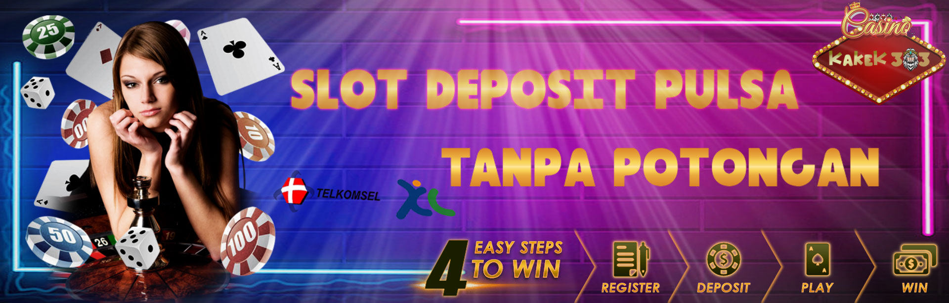 DEPOSIT PULSA TANPA POTONGAN