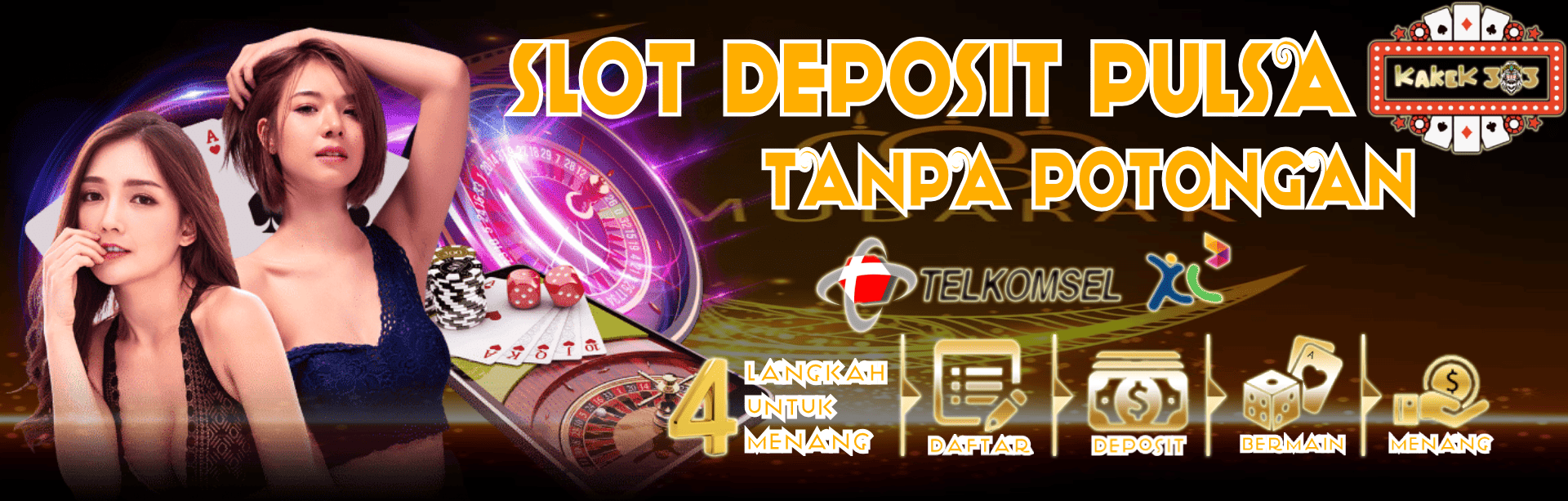 DEPOSIT PULSA TANPA POTONGAN