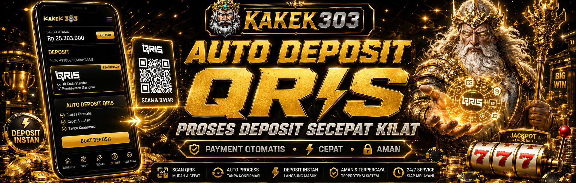 AUTO DEPOSIT QRIS